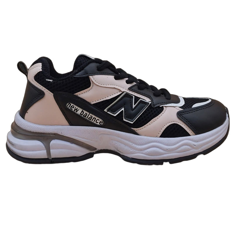 کتونی اسپرت مدل نیوبالانس (New Balance) – رنگ مشکی و صورتی (کرم)