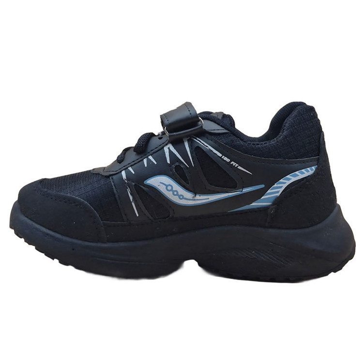 کفش ورزشی بچهگانه ساوکونی (Saucony) مدل Iso Fit - مشکی/آبی